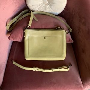Madewell Transport Shoulder Crossbody: Muted Olive